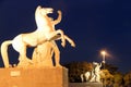 Rome, Square Colosseum, detail Royalty Free Stock Photo